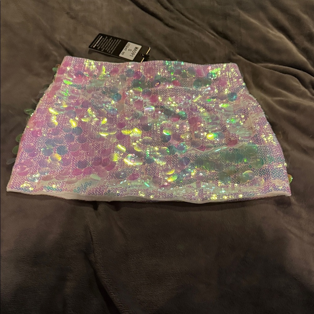 Glamorous Sequin Mini Skirt